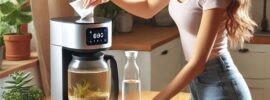 cleaning smart tea brewer