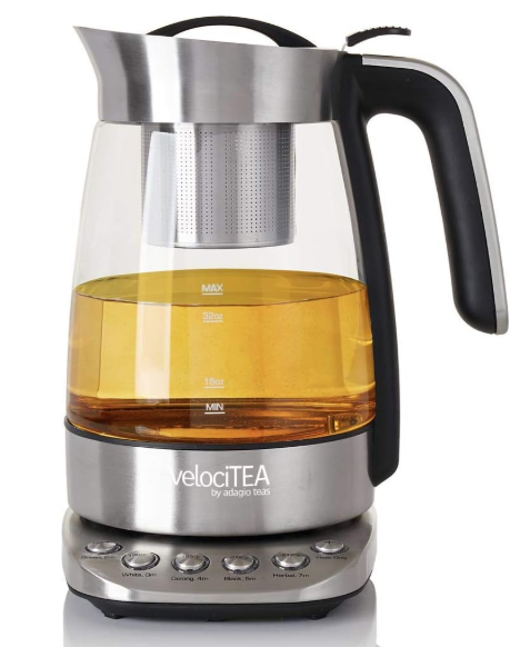 
Electric Tea Maker With Variable-Temperature Settings and Keep-Warm Feature