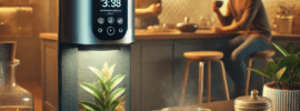 tea brewing in a smart tea brewer