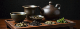 tea leaves for gongfu tea brewing